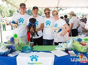 The Dogs Matter team at an Outreach event